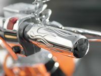 ヤマハ V-Star1300 ハンドル周り