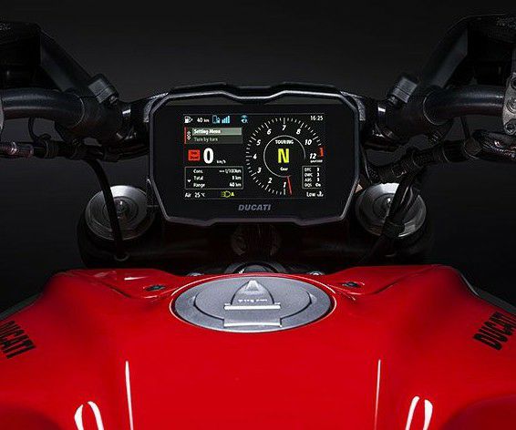 DUCATI ディアベル ハンドル周り