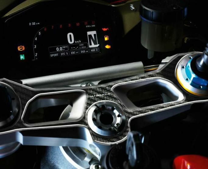 DUCATI スーパーバイク ハンドル周り