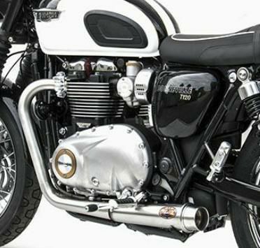 トライアンフ ボンネビル(Bonneville) T100&T120|マフラー|触媒レス 