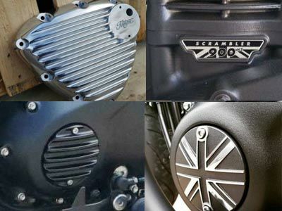 Triumph スクランブラー　エンジン・パーツ
