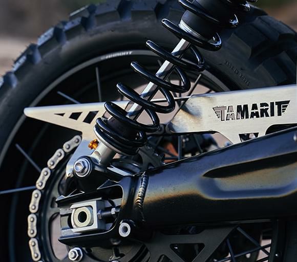 Triumph スクランブラー サスペンション＆足回り