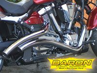 ヤマハ V-Star1100 マフラー バロン