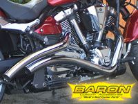 ヤマハ V-Star1100 マフラー バロン
