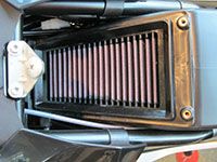 KTM モタード エンデューロ エンジン 吸気系