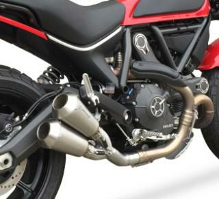 DUCATI スクランブラー マフラー イクシル