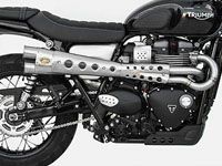 トライアンフ スクランブラー マフラー ザード フルエキゾースト