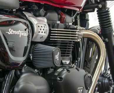 トライアンフ ボンネビル エアクリーナー