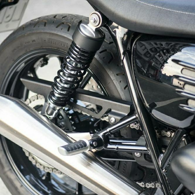 モートーン triumph用サイドカバー　左右セット Motone アルミ サイドパネル左右セット (ブラッシュ