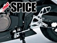 Spice（スパイス）タクティカルステップ 3ポジション ブラック ZRX1100