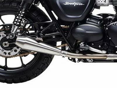 トライアンフ Street Cup マフラー ブリティッシュカスタム