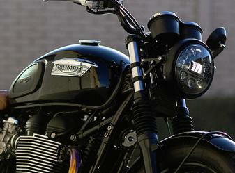 MOTODEMIC フラット メーター ステー ブラケット Triumph