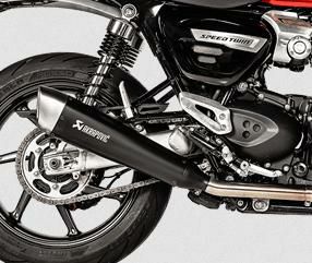 Speed Twin(スピードツイン)  マフラー Akrapovic (アクラポヴィッチ)
