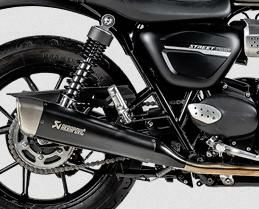 TRIUMPH  ストリートツイン(ストリート・ツイン) > マフラー  Akrapovic (アクラポヴィッチ)