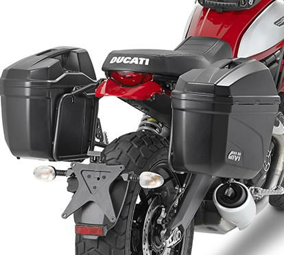 DUCATI スクランブラー サイドバッグ キャリア ホルダー