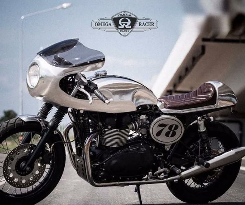 ボンネビル T100, Thruxton スラクストン 空冷 スリップオン 