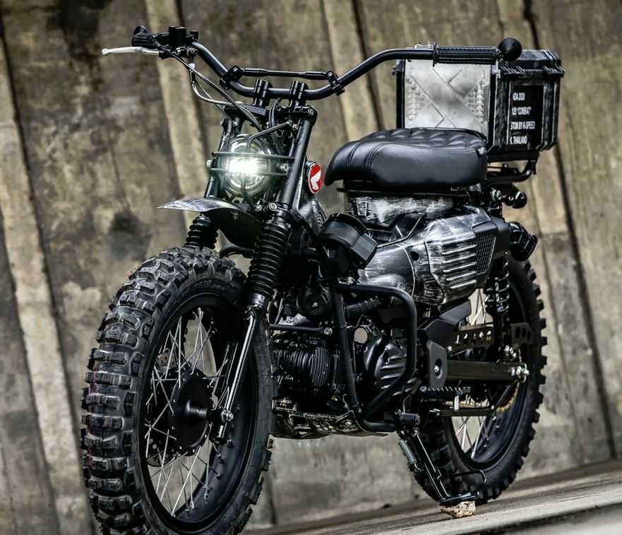 ハンターカブ CT125 リアキャリア 改良版 K-SPEED | バイクカスタム 