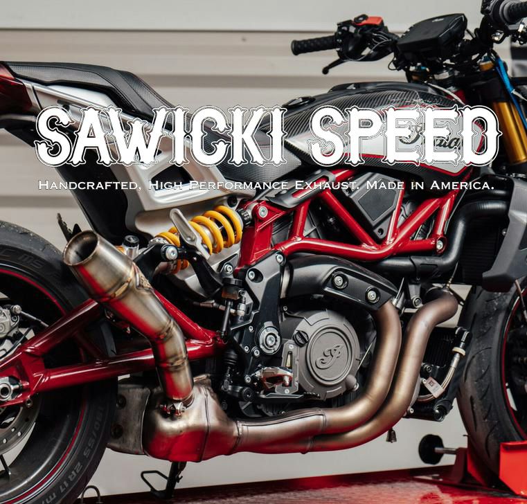 SAWICKI SPEED インディアンマフラー バイク |バイクパーツ専門