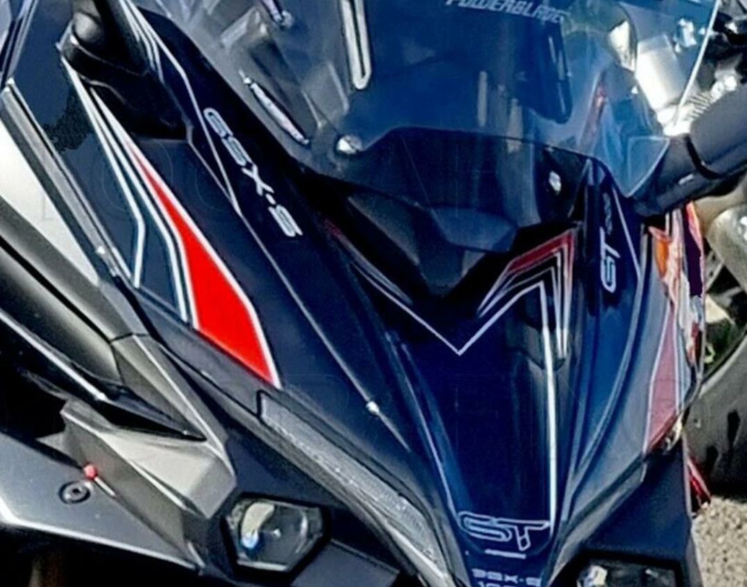 GSX-S1000GT ボディパッド REAR DBLU/NEVY モトグラフィックス 
