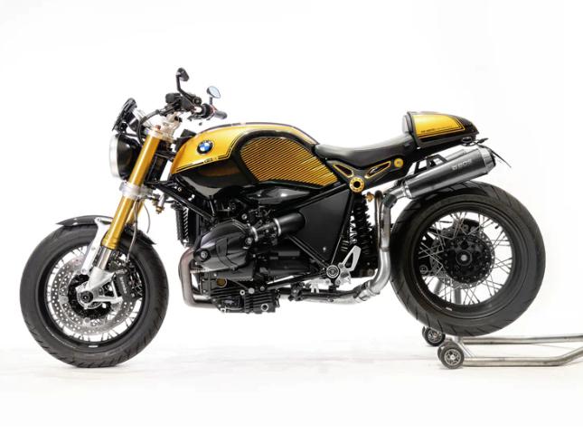BMW RnineT 2021- SSEC GP 2in 2 スリップオンマフラー ステンレス 