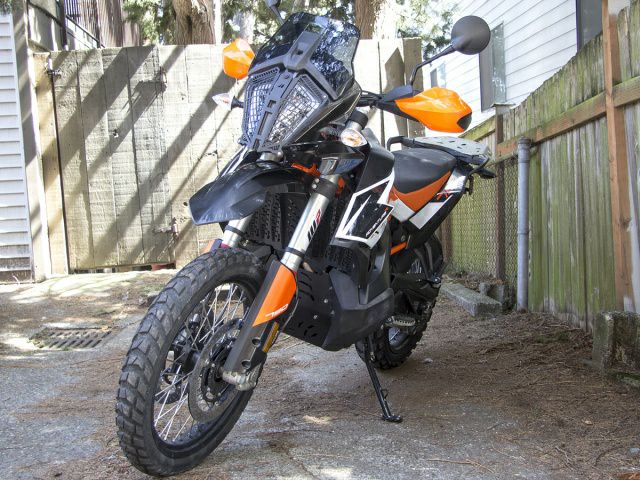 KTM 1290スーパーアドベンチャー/T スキッドプレート ブラック