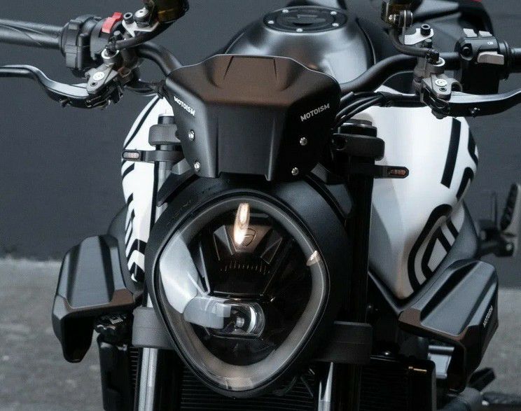 Puig 20688F RACING-Sport SCREEN [DARK SMOKE] DUCATI MONSTER