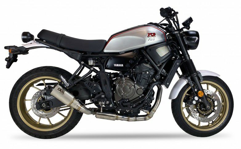 XSR700 22- フルエキゾーストマフラー RACE XTREM ブラック イクシル 