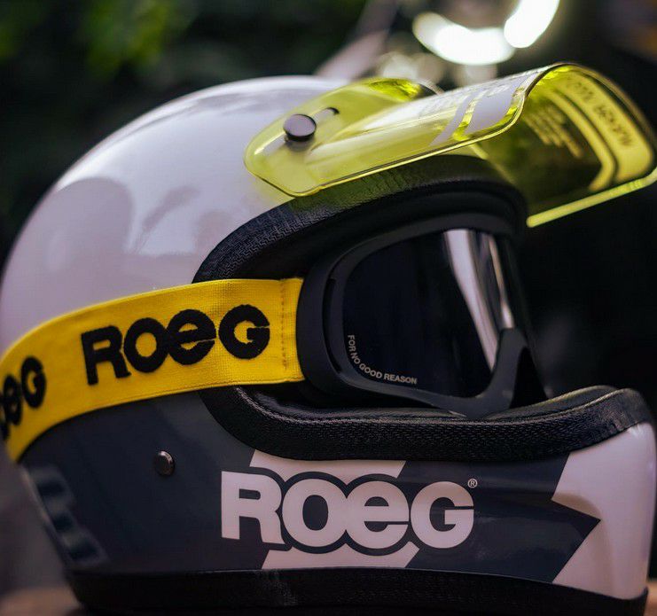 Roeg JETT ヘルメット レーシンググリーン | バイクカスタム