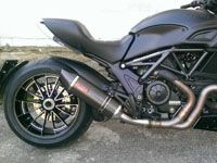 DUCATI X Diavel マフラー！専用アンダーカウル付き！｜AxxL