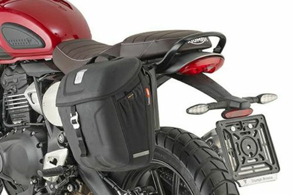 オートバイ後部荷物ラック トライアンフ スクランブラー 400 シックス 