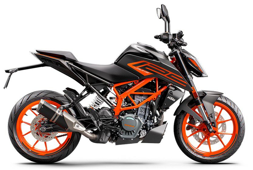 KTM 125DUKE 24- バーエンドミラー ブラック 左右セット エボ