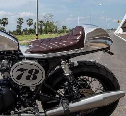 ロイヤルエンフィールドcontinentalGT650用　バイクシート 楽天市場】エンフィールド プレミアム ツーリング デュアル