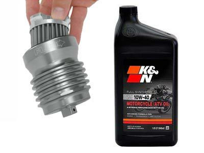 KTM 1050アドベンチャー用オイル＆オイルフィルター