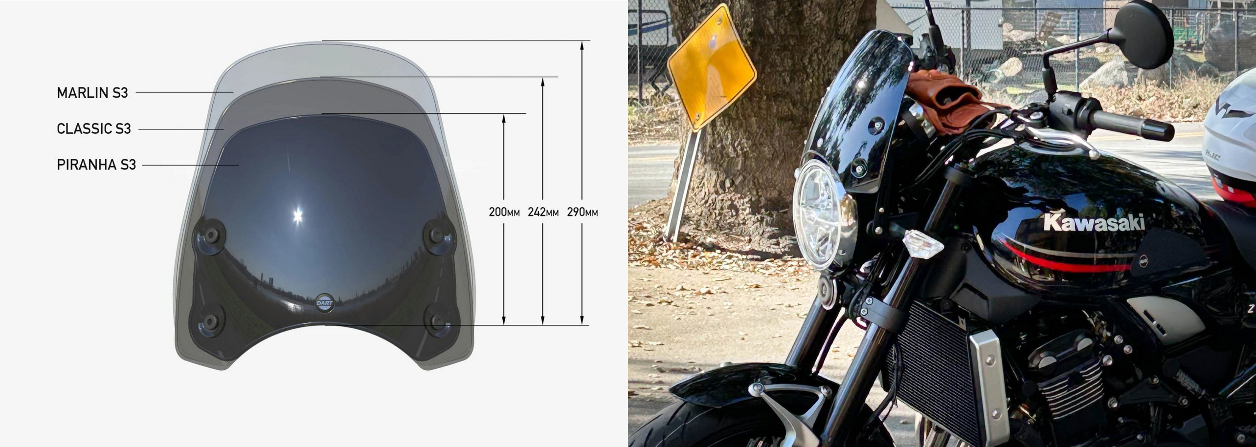 KAWASAKI Z900RS |DART|バイクパーツ専門店 モトパーツ(MOTO PARTS)