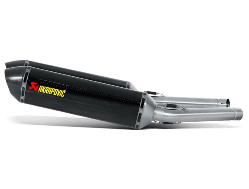 アクラポヴィッチ(AKRAPOVIC) スリップオン・マフラー ヘキサゴナル e1 2本出し カーボン GSX1300R隼-04