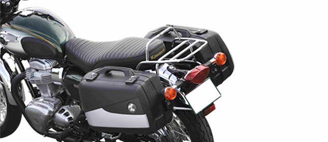 ヘプコ＆ベッカー(HEPCO＆BECKER) JUNIOR FLUSH サイドケース40 左右SET ブラック/シルバー-03