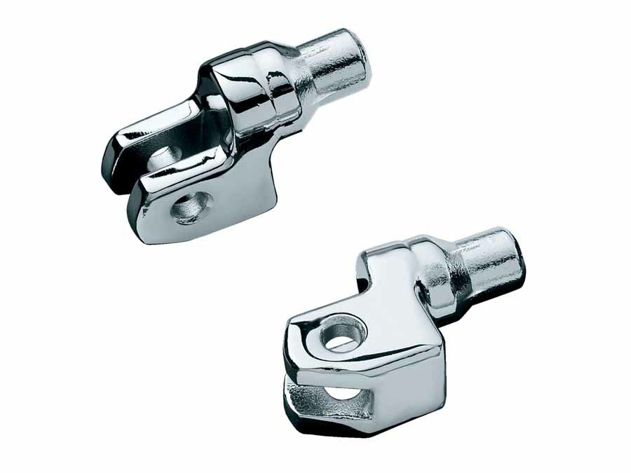 KURYAKYN フットペグアダプター テーパード クローム YAMAHA汎用-01