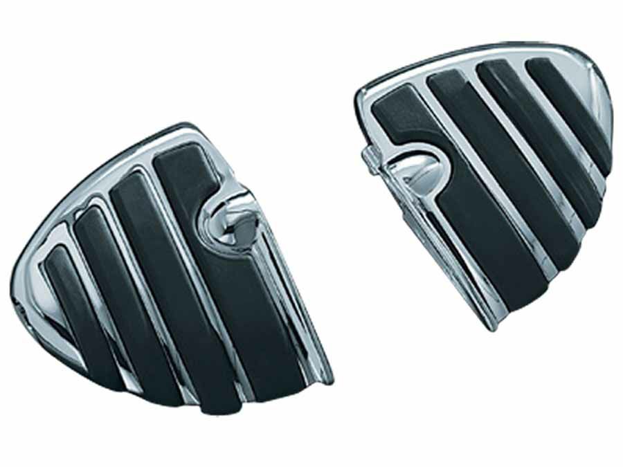 KURYAKYN ISO-WING ミニボード クローム 1ペア アダプター無し 左右ペア-01