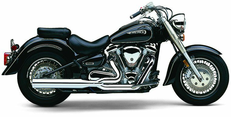 COBRA SWEPT エキゾースト クローム XV1600/1700 ロードスター -07 