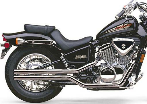 COBRA Fatty ショットガン エキゾースト VLX600/400 スティード