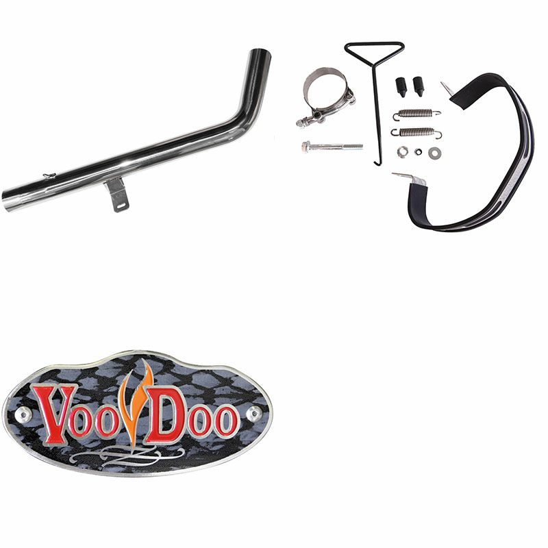 VOODOO パフォーマンス スリップオン・マフラー ポリッシュ CBR600RR 09-17-02