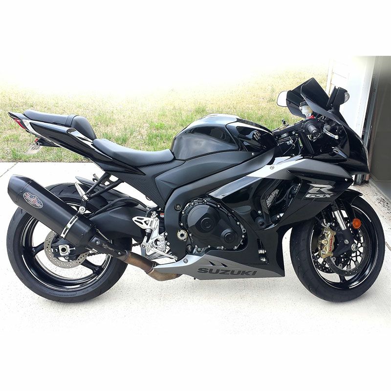 VOODOO パフォーマンス スリップオン・マフラー ブラック GSX-R1000 12