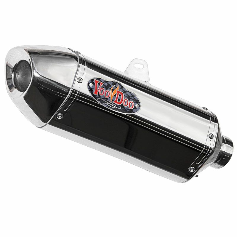 VOODOO パフォーマンス スリップオン・マフラー ポリッシュ YZF-R6S 03-10-01
