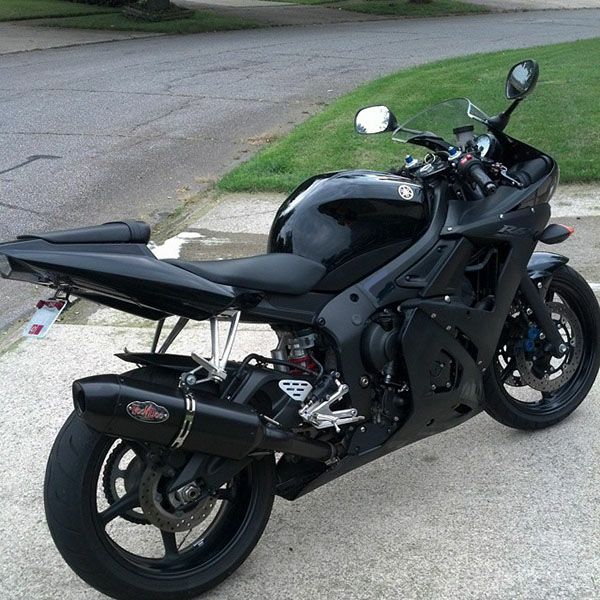 VOODOO パフォーマンス スリップオン・マフラー ブラック YZF-R6S 03-10-03