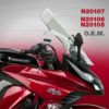 National Cycle VSTREAM ウィンドスクリーン Z1000SX Ninja 19.5インチ-02