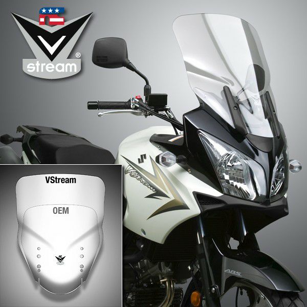 National Cycle VSTREAM ウィンドスクリーン DL650/1000 V-Storm用 22.8インチ-01