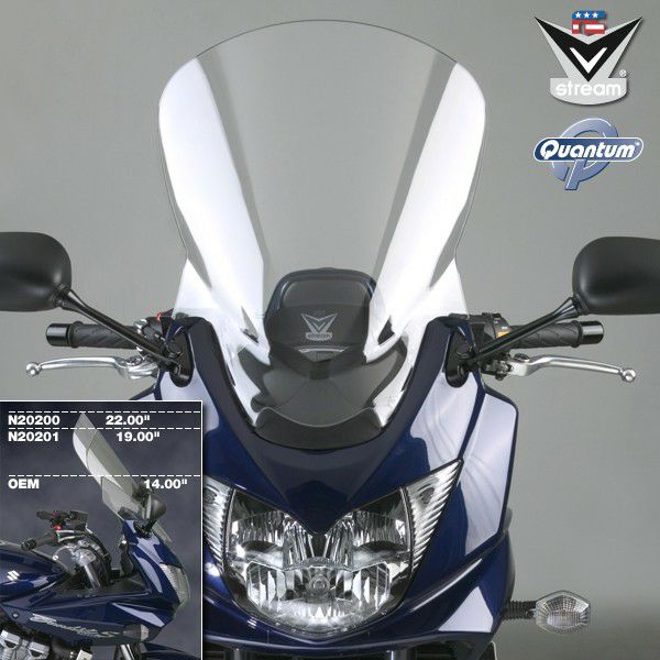 National Cycle VSTREAM ウィンドスクリーン GSF1250 Bandit 22インチ-01