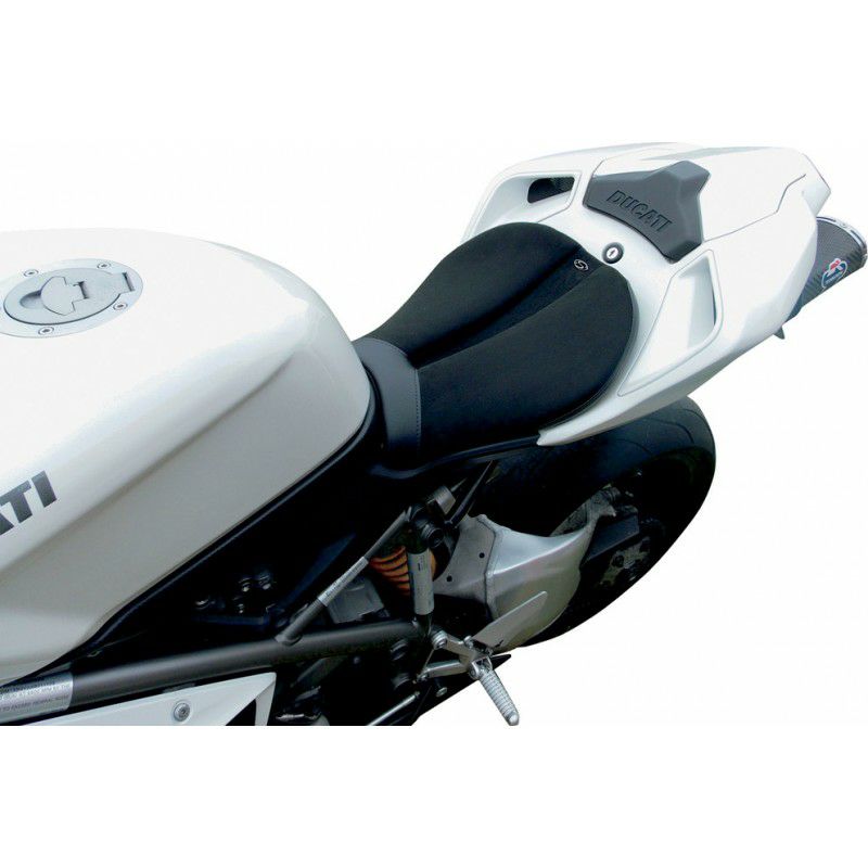 SADDLEMEN GEL-CHANNEL スポーツバイクシート スエード DUCATI 848/848S-01