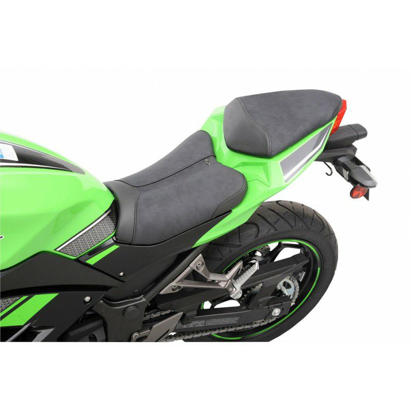 SADDLEMEN GEL-CHANNEL スポーツバイクシート ロータイプ スエード ロータイプ EX300R Ninja-01