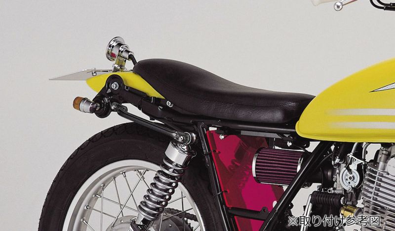 キジマ(KIJIMA) アシストグリップ スチール製ブラック SR400 バイクカスタムパーツ専門店 モトパーツ(MOTO PARTS)